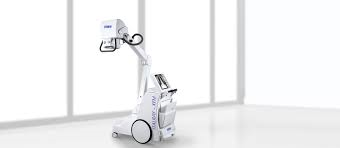 Mobile c-arm unit and analog x-ray mobile